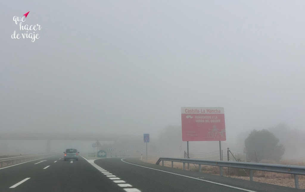 Llegando a Castilla La Mancha