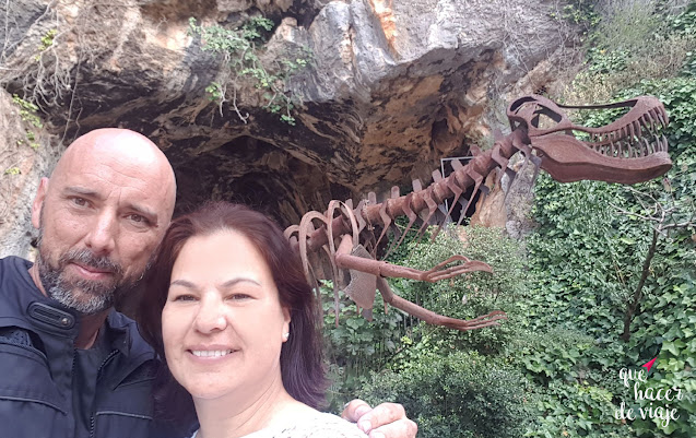 Entrada a las Cuevas de Las Calaveras