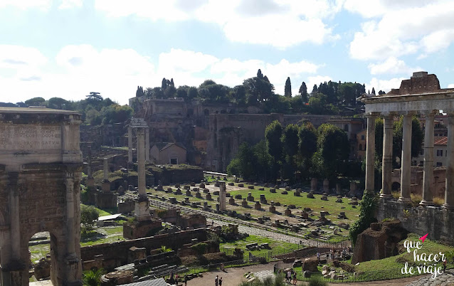 Foros Romanos y El Palatino
