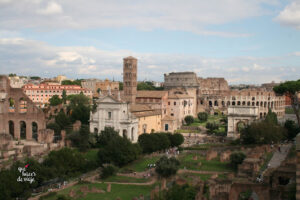 Vistas del Coliseo desde el Palatino