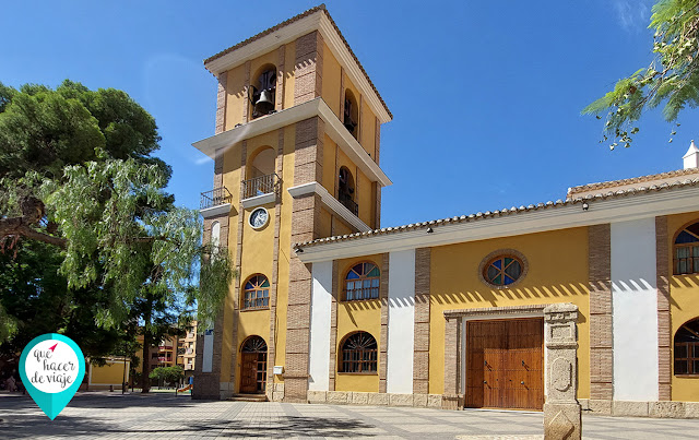 Lateral de la Iglesia de la Concepción de Alhama de Murcia