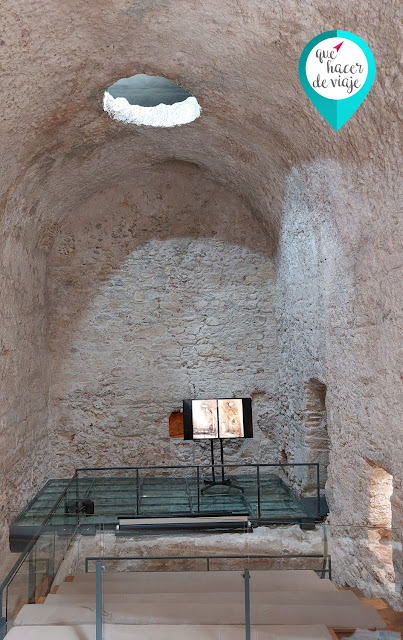 Interior del Museo Arqueológico Los Baños