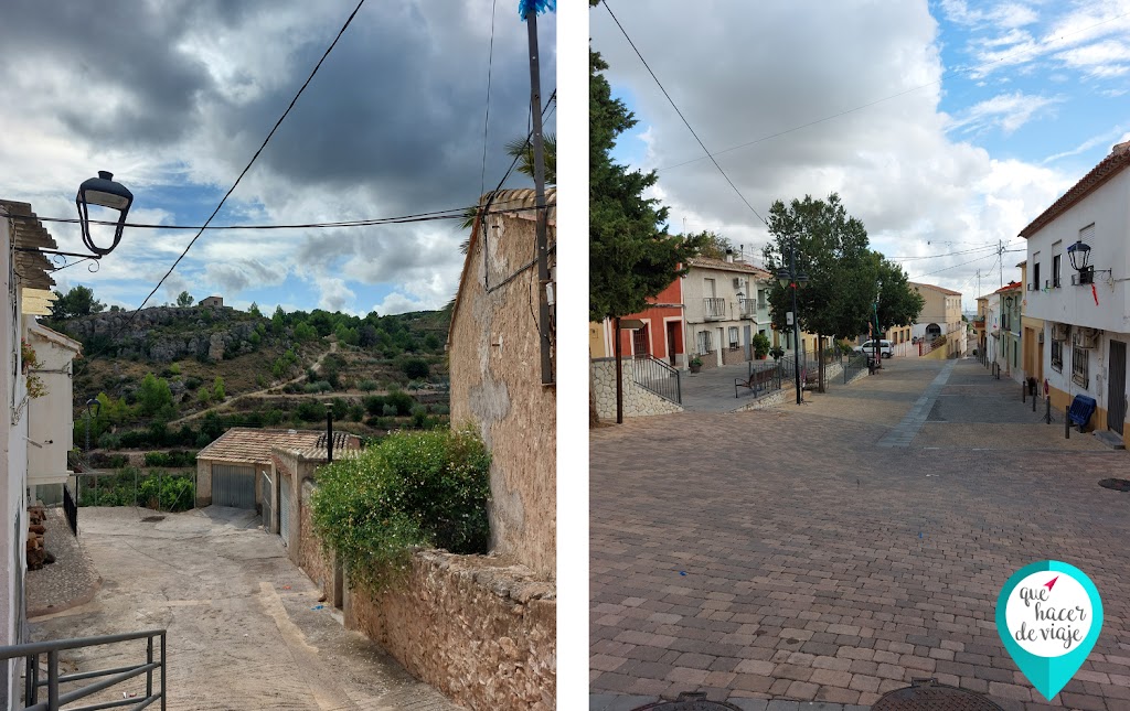 Pueblo El Berro en Sierra Espuña