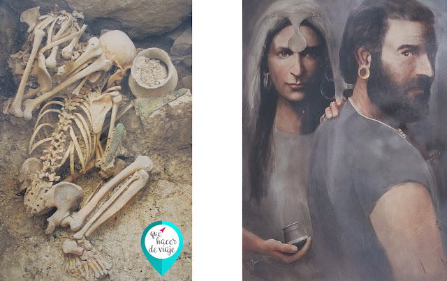 Restos arqueológicos y recreación de la vida en La Almoloya
