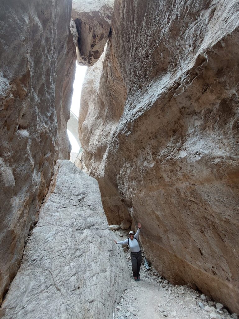 En el corazón del Cañón del Mascarat