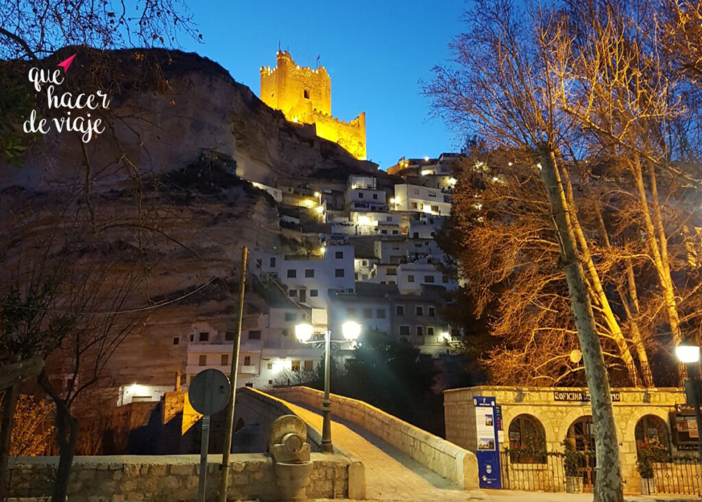 Alcalá del Júcar al atardecer