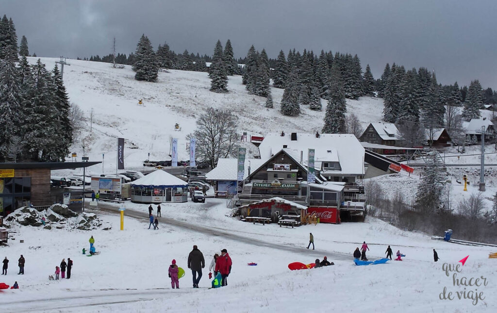 Estación de ski del monte Feldberg de la Selva Negra
