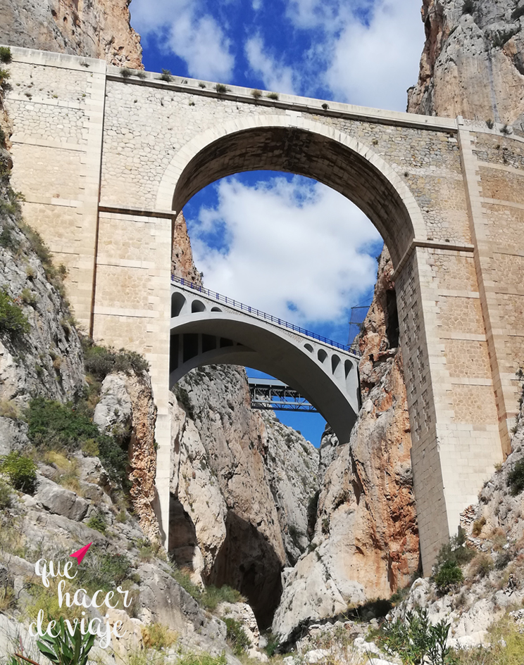 3 Puentes sobre el Cañón del Mascarat