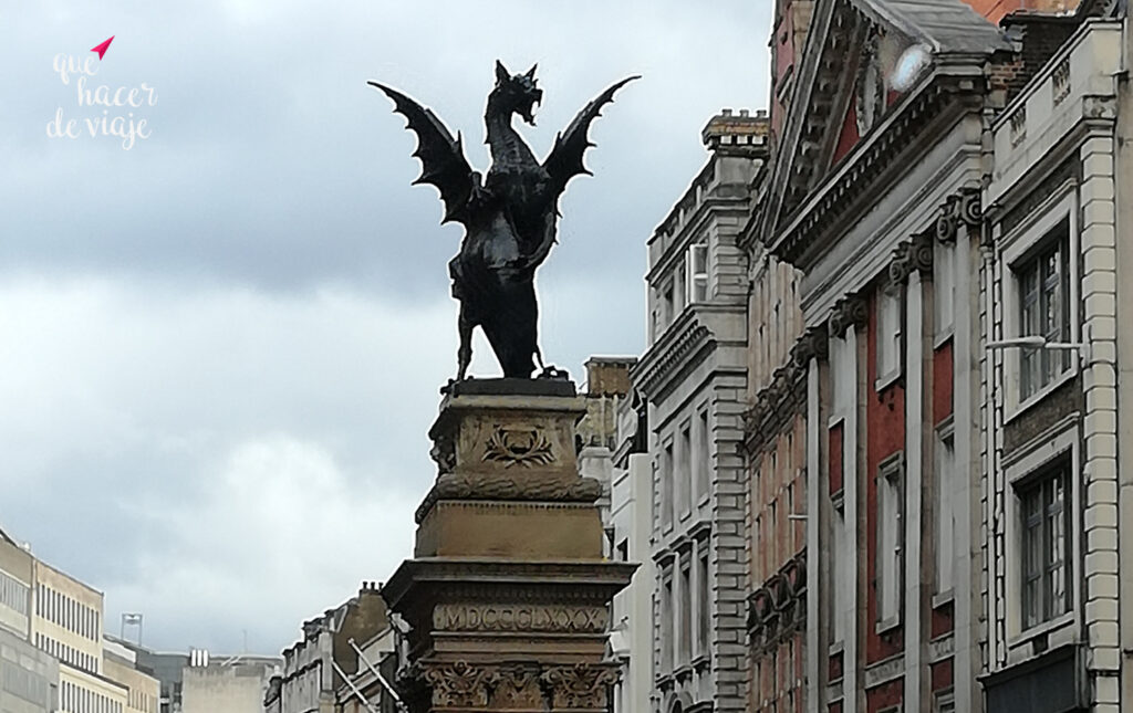 Dragones que verás en tu viaje a Londres