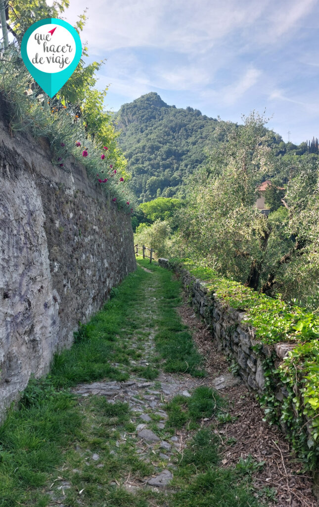1 ruta al Castillo Di Vezio
